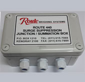 Route 440 Junction Box with surge suppresion
